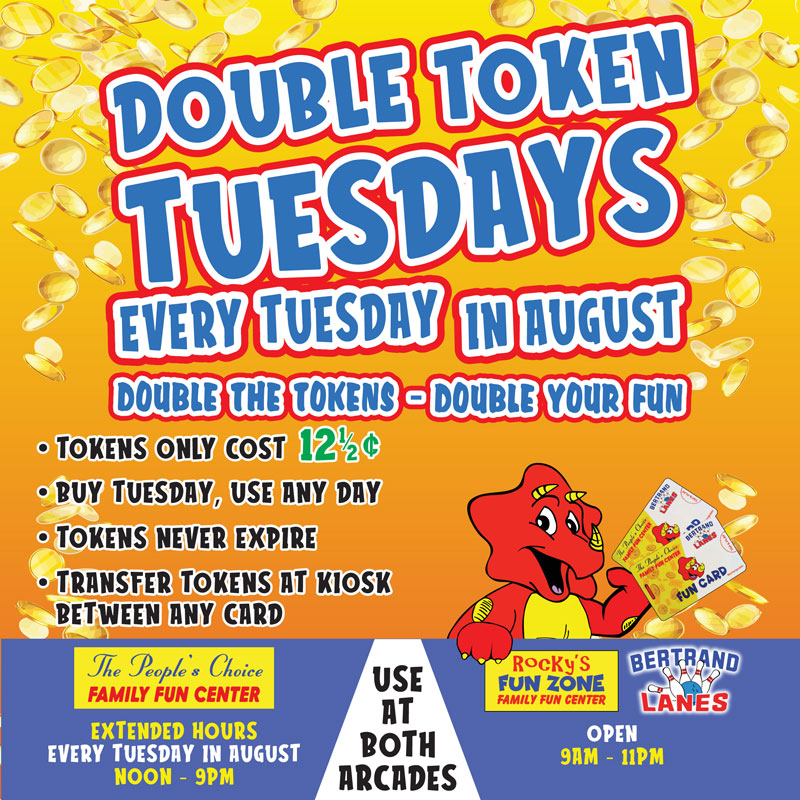 Double token Tuesdays