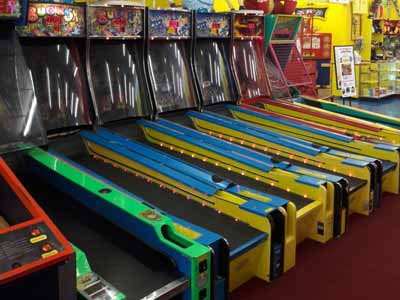 Arcade games at The People's Choice